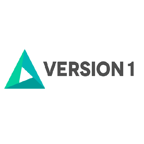 Version 1 Logo and Title