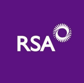 Image of an RSA Insurance company logo