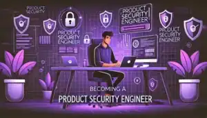 AI generated image of product security engineer